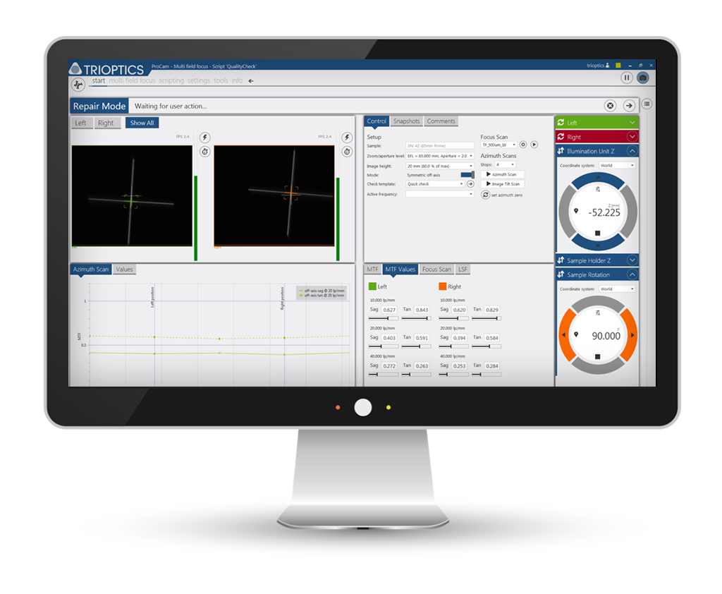TRIOPTICS ImageMaster® Software
