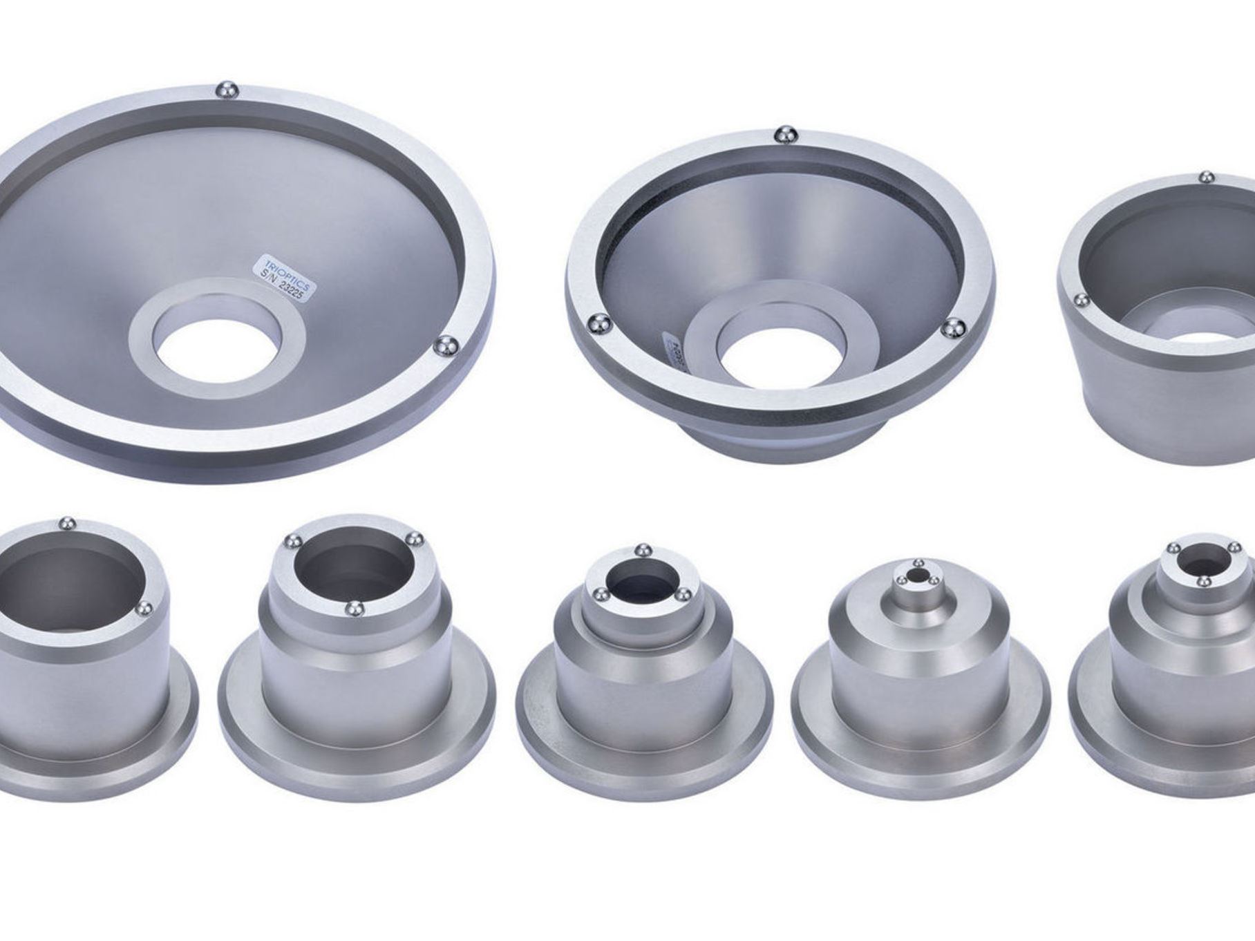 Precision rings with tungsten carbide balls